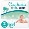 Dodot Fraldas Cuidado Total T2 4-8kg 56 Un