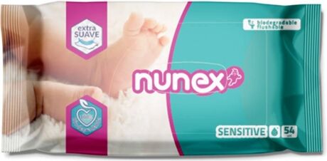 Nunex Toalhitas Sensitive (54 un)