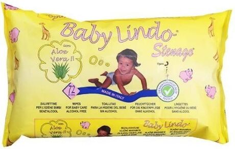 Baby Lindo Toalhitas Pop Up (72 Unidades)