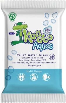 Kandoo Toalhitas Aquas Pocket (15 Un)