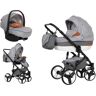 Euro-Cart Carrinho de Bebé Individual Durango Sport + Grupo 0+ Isofix Ready Camel