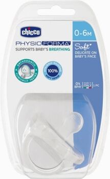 Chicco Chupeta Silicone Physio Soft (0-6M)