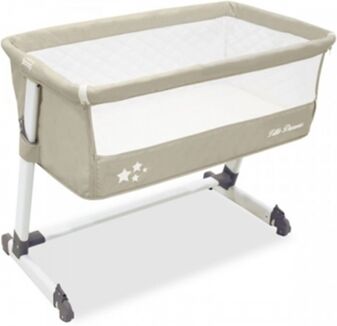 Asalvo Berço Co-sleeping Sidecar Bege (90 x 33 x 50 cm)