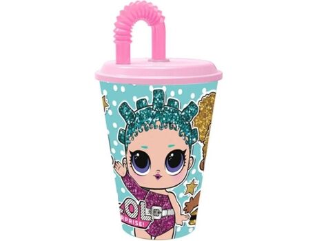 Lol Copo Palhinha Infantil (430 ml)