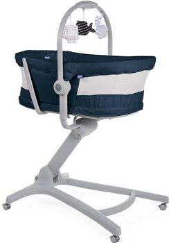 Chicco Mini Berço Baby Hug 4 em 1 Azul Escuro