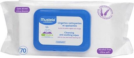 Mustela Toalhitas Bebé Dermo Suavizantes sem Álcool (70 uds)