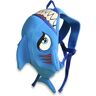 Crazy Safety Mochila de Criança para infantário neoprene Tubarão Azul (2 a 6 anos)