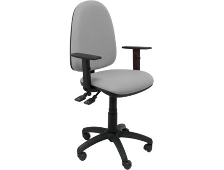 Piqueras Y Crespo Cadeira de Escritório Operativa Tribaldos Cinzento Claro (Braços Reguláveis - Tecido)