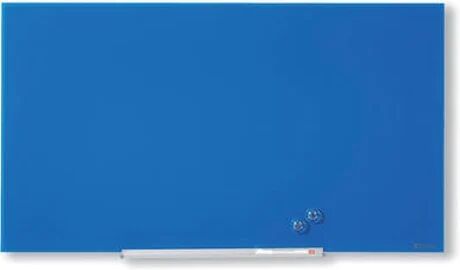 Nobo Quadro Branco Diamond Azul (1883x1059mm - Vidro - Magnético: Sim)