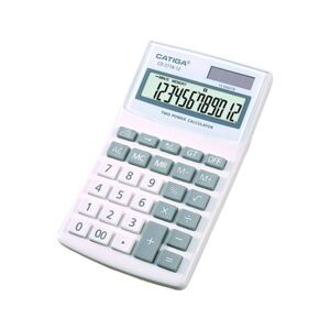 Catiga Calculadora Básica CD-2716-12RP-SR Cinzento e Branco (12 dígitos)