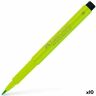 Faber Castell Marcadores FABER-CASTELL Pitt Artist 10 Unidades Verde Claro