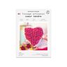 French Kits Caja de Bricolaje - Corazón rojo y rosa para tejer