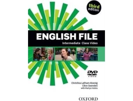 Livro English File, 3rd Edition Intermediate: Class DVD