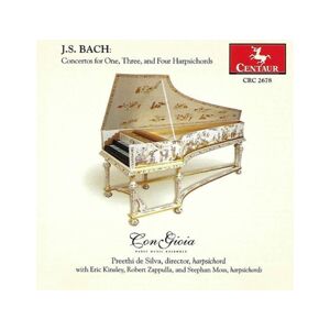 CD Johann Sebastian Bach, Con Gioia Early Music Ensemble - J.S. Bach: Complete Chamber Music For Flute (1CDs)