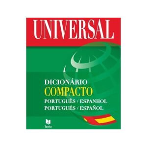 Texto Livro Dicionario Universal Compacto Portugues-Esanhol de Vários Autores (Português)