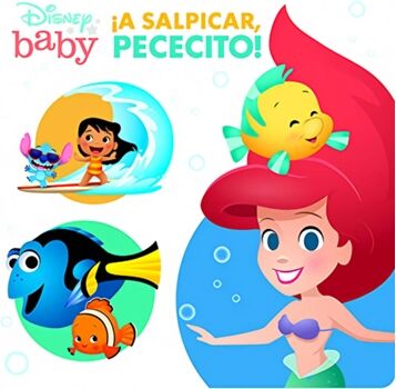 Phoenix Livro ¡A Salpicar Pececito! Libro De Baño de Disney Baby (Espanhol)