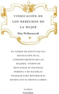 Taurus Livro Vindicacion De Los Derechos De La Mujer de Mary Wollstronecraft (Espanhol)