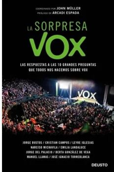 Vox Livro La Sorpresa Vox de John Freddy Muller Gonzalez (Espanhol)