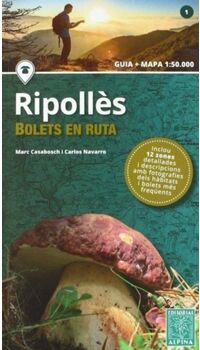 Alpina Livro Bolets En Ruta:Ripolles de Marc Casabosch (Catalão)