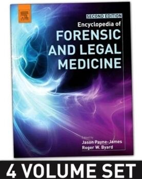 Elsevier Uk Livro Encyclopedia Of Forensic And Legal Medicine de Roger Byard (Inglês)