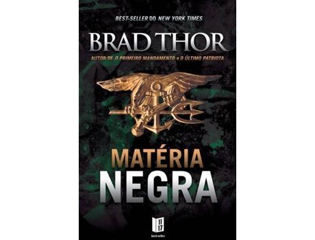 11 X 17 Livro Matéria Negra de Brad Thor (Português)