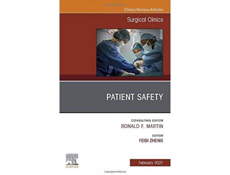 Elsevier Uk Livro Patient Safety, An Issue Of Surgical Clinics de Zheng (Inglês)