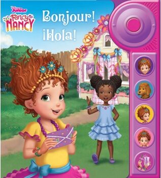 Phoenix Livro Bonjour! ¡Hola! Libro Con Timbre Fancy Nancy de Fancy Nancy (Espanhol)