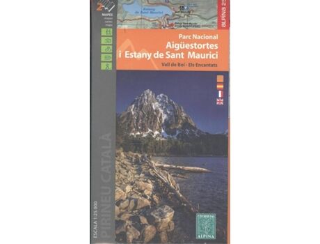 Alpina Livro Parc Nacional Aigüestortes I Estany De Sant Maurici de Vários Autores (Catalão)