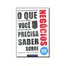 Livro Que Voce Precisa Saber Sobre Negocios O de TRAPP, ROGER (Português-Brasil)