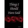 Simone'S Books Livro Things I Should Have Said de Simone (Inglês)