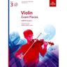 Livro violin exam pieces 2020-2023, abrsm grade 3, score, part & cd de abrsm (inglês)