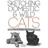 Dover Publications Inc. Livro sketching domestic and wild cats de frank j. lohan (inglês)