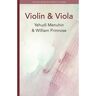 Kahn & Averill Livro violin and viola de yehudi menuhin,william primrose (inglês)