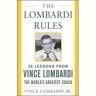 Mcgraw-Hill Education - Europe Livro the lombardi rules de vince lombardi (inglês)