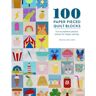 David & Charles Livro 100 paper pieced quilt blocks de edited by sarah callard (inglês)