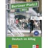 Klett Livro Manual Escolar Berliner Platz 2 Neu Kursbuch/Arbeitsbucheitsbuch 2020 .