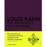 Livro Louis Kahn: The Importance of a Drawing (Inglês)