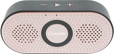 Avlink Coluna Bluetooth Portatil Rosa Dourado