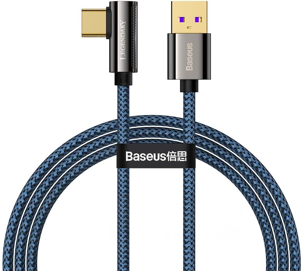 Baseus Cabo Usb-C Com Angulo de 90º 66w 1m (Azul)