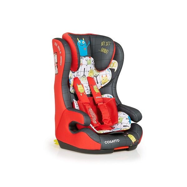 Cosatto Cadeira de Auto Cosatto Hubbub Isofix Grupo 1 2 3 - Monster Mob