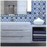 Ambiance Sticker Autocolante de Parede 9 Stickers Carrelages Azulejos Claudia - 45x45 cm