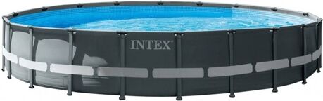 Intex Piscina Tubular Ultra XTR Frame Cinza (610x122cm - 30.079L)