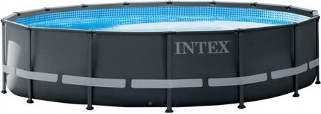 Intex Piscina Tubular Ultra XTR Frame Cinza (488x122cm - 19.156L)