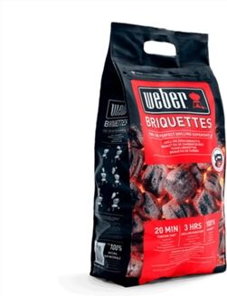 Weber Briquetes Saco 4Kg