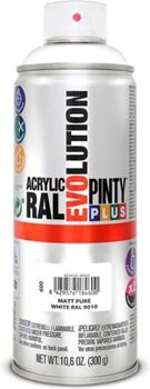 Pinty Plus Spray Ral 9010 Branco Opaco 400Ml