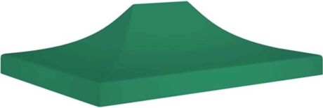 Vidaxl Toldo (Verde - Tecido - 4x3 m)