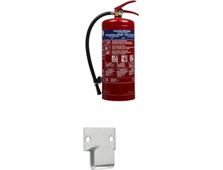 Smartwares Extintor de Pó (Vermelho - Aço - 14x19x48 cm)