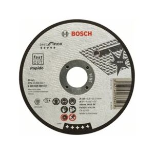 Bosch Disco de Corte Direito Best para Inox - Rapido A 60 W Inox Bf - 125 mm - 0.8 mm