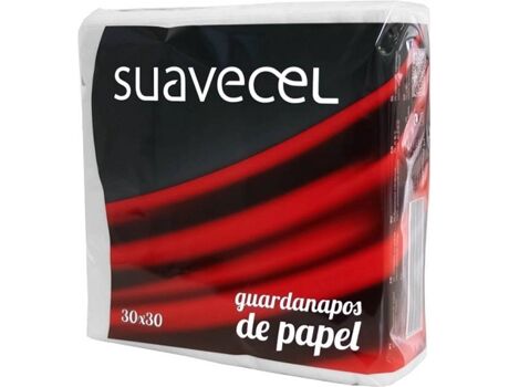 Suavecel Guardanapos Folha Simples (30 x 30 cm)