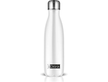 I Drink Garrafa Térmica Branco 500 ml